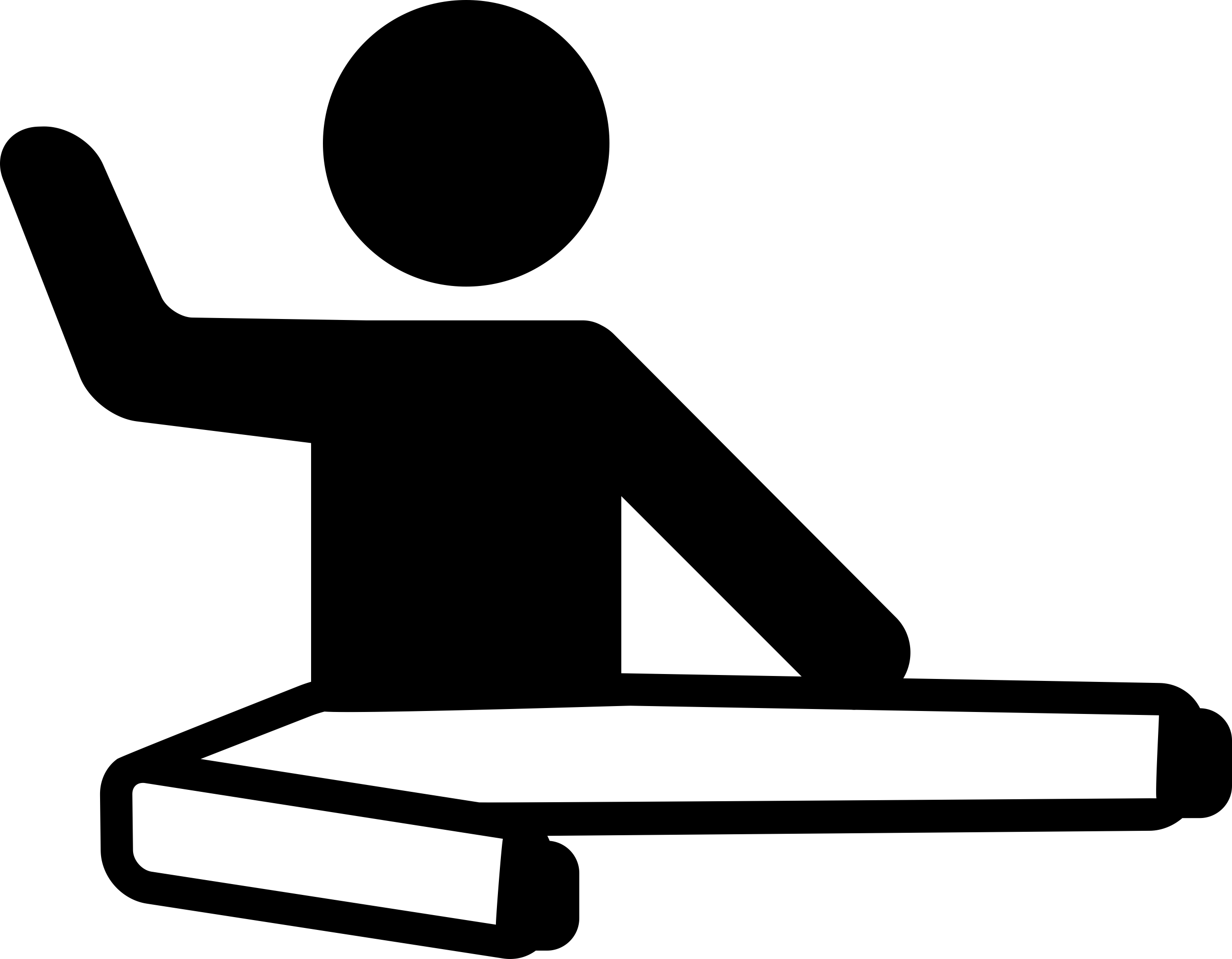 Man Sitting Stretching Left Leg Stencil Svg Design File Free Vectors